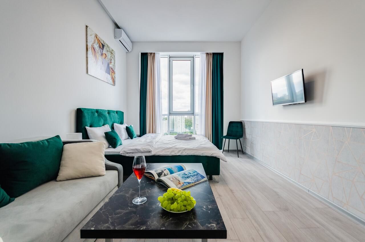 Апартаменты Smart Apartment near Railway Station on 25 floor Kvartet 3C Киев