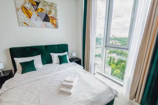 Апартаменты Smart Apartment near Railway Station on 25 floor Kvartet 3C Киев-20