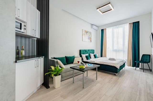 Апартаменты Smart Apartment near Railway Station on 25 floor Kvartet 3C Киев-37