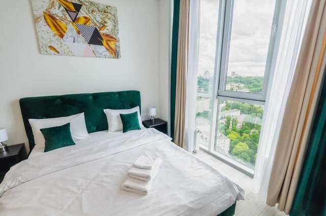 Апартаменты Smart Apartment near Railway Station on 25 floor Kvartet 3C Киев-39