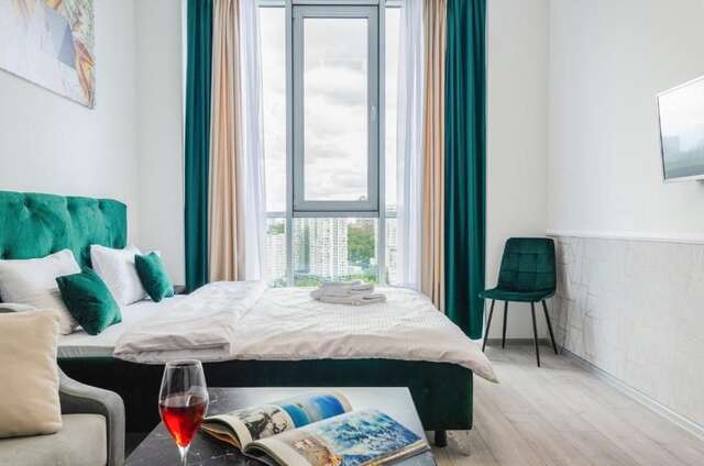 Апартаменты Smart Apartment near Railway Station on 25 floor Kvartet 3C Киев-45